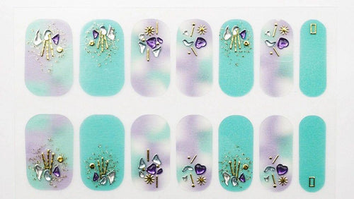 Tye-Dye Mint - Maritza's Nails 
