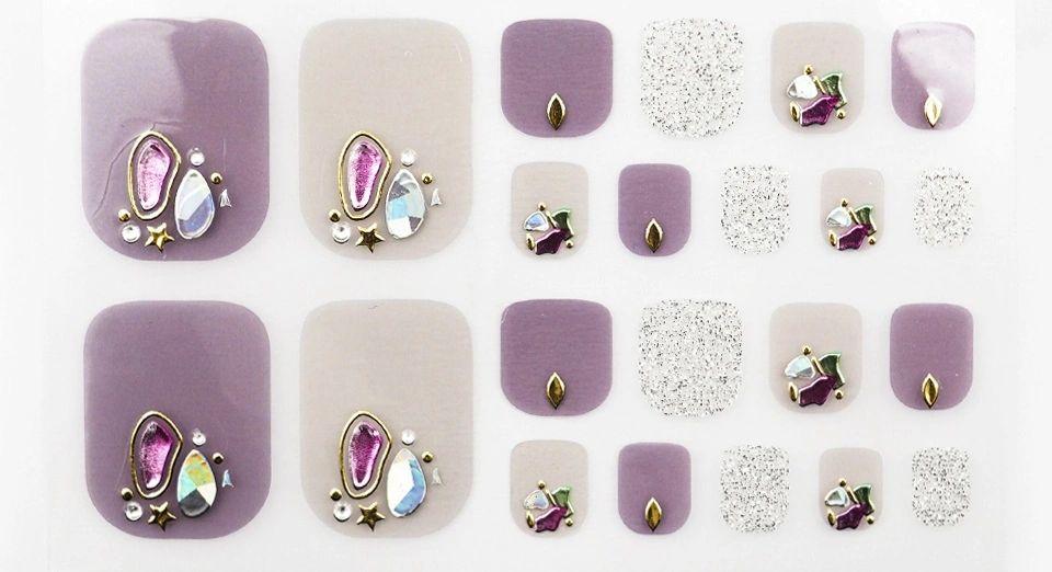 Purple Ivory - Maritza's Nails 