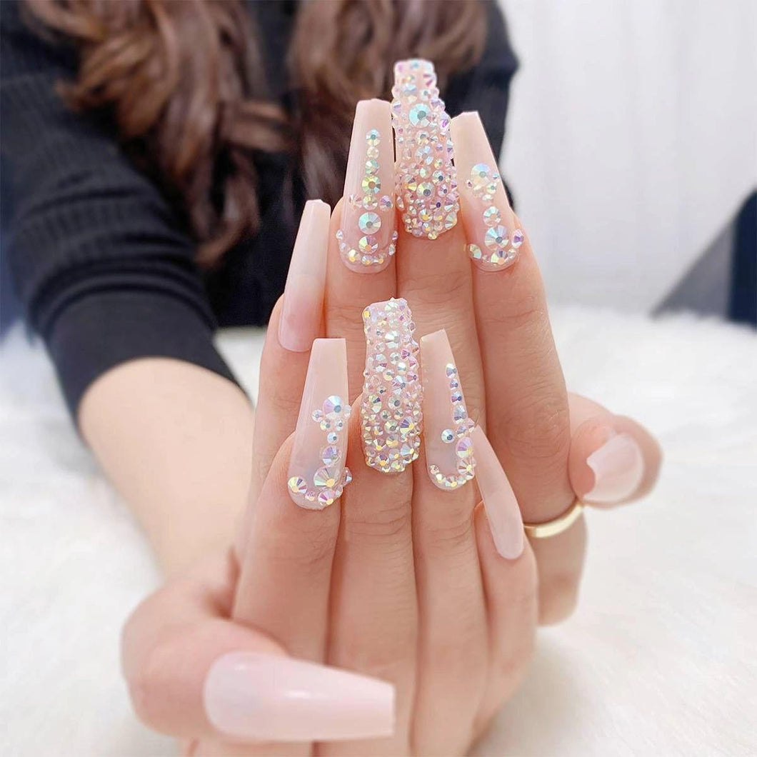 Nude Diamonds - Maritza's Nails 