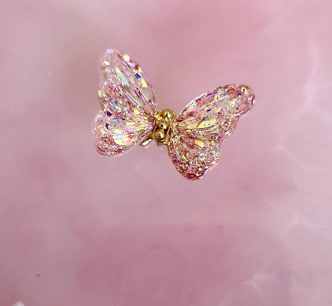 Fluttering Aurora Butterfly - Maritza's Nails 
