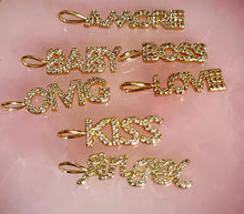 Load image into Gallery viewer, Blinged out Words - Maritza&#39;s Nails 
