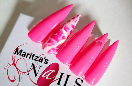 Blooming in Pink - Maritza's Nails 