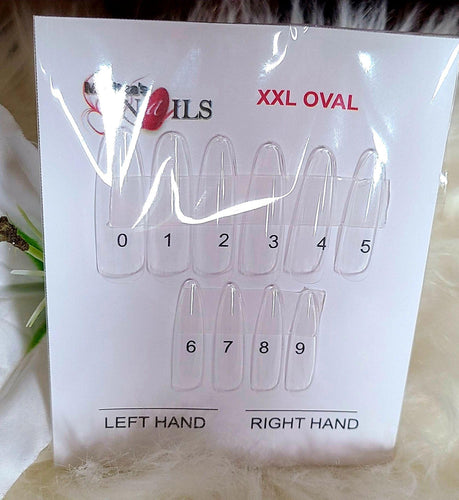 XXL Oval Custom Size Chart - Maritza's Nails 