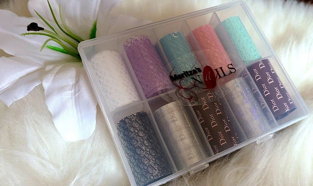 Dior Nail Foil - Maritza's Nails 