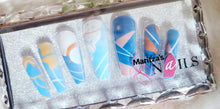 Load image into Gallery viewer, Clear Blues - Maritza&#39;s Nails 
