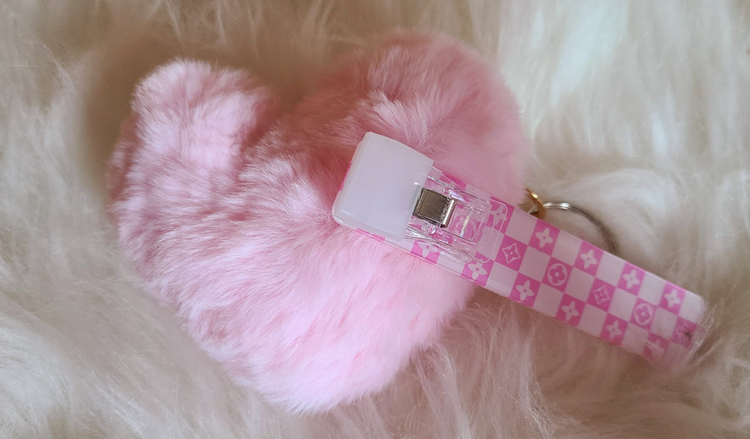 Pink LV Credit card grabber - Maritza's Nails 