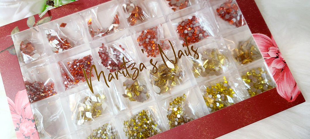 Rhinestone Bling Combo Box - Maritza's Nails