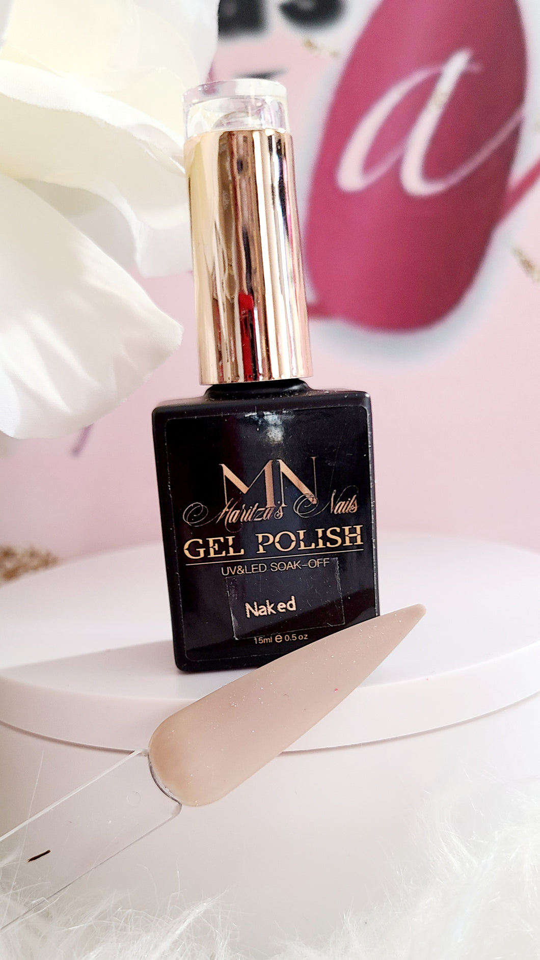 Gel Polish: Naked - Maritza's Nails