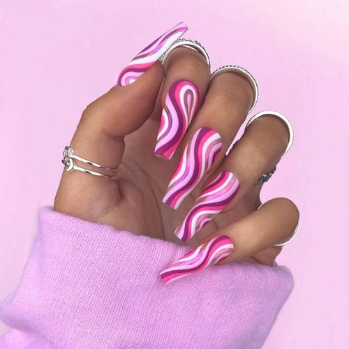 Candy Swirls - Maritza's Nails 