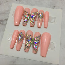 Load image into Gallery viewer, Butterfly Crystal - Maritza&#39;s Nails 
