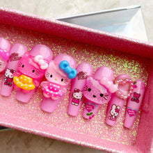 Load image into Gallery viewer, Hello Kitty Kitty - Maritza&#39;s Nails 
