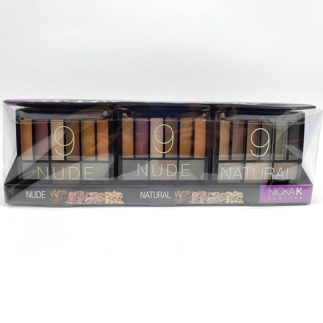 Nicka K Perfect 9 Color Nude/Natural Eyeshadow Palette
