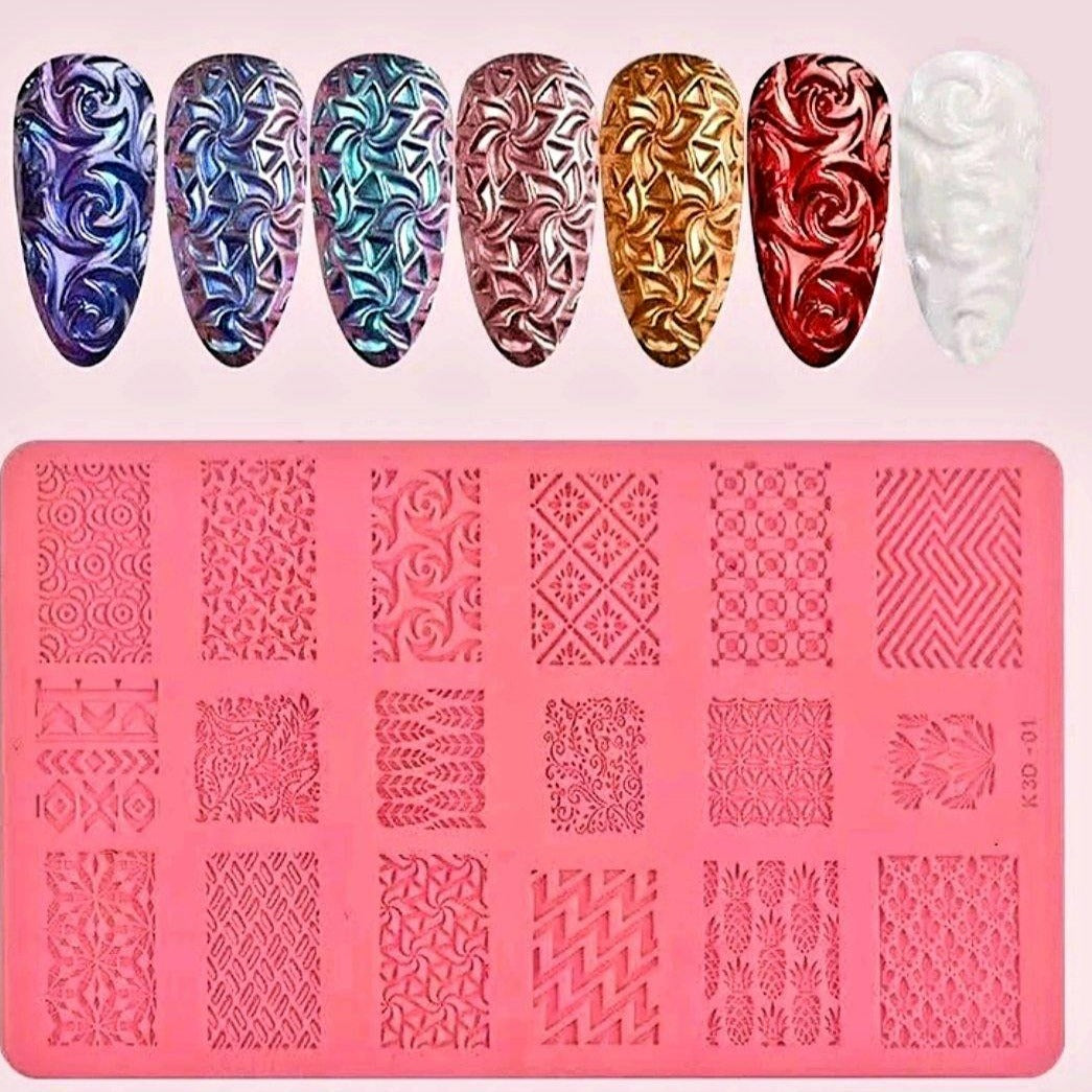 Luxury Nail Stamp Plates – Maritza's Nails